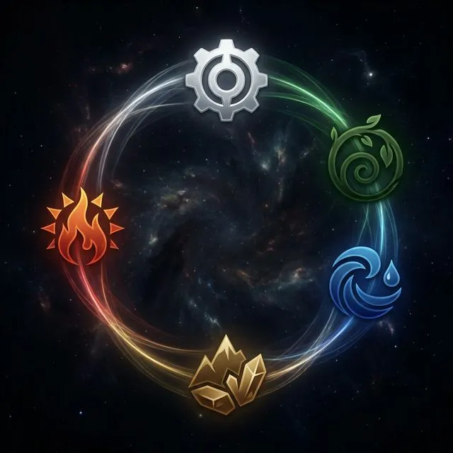 Ngũ Hành: Kim Mộc Thủy Hỏa Thổ — Tương Sinh Tương Khắc